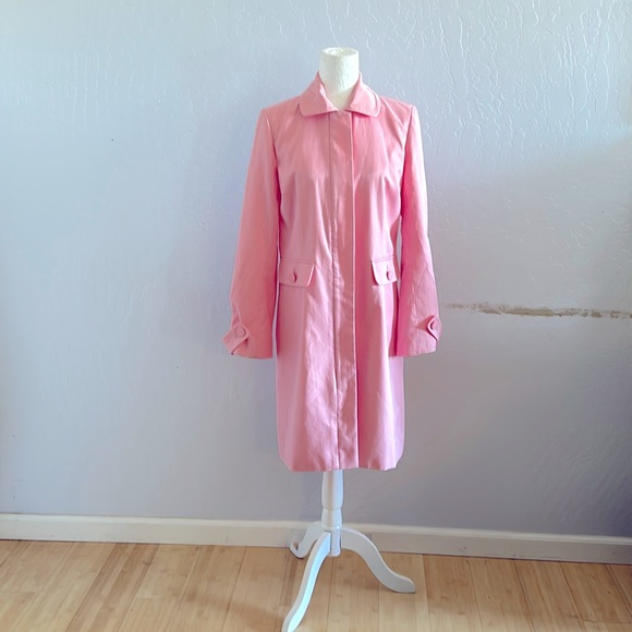 Inc International Concepts Pink Trench coat - Picture 1 of 9
